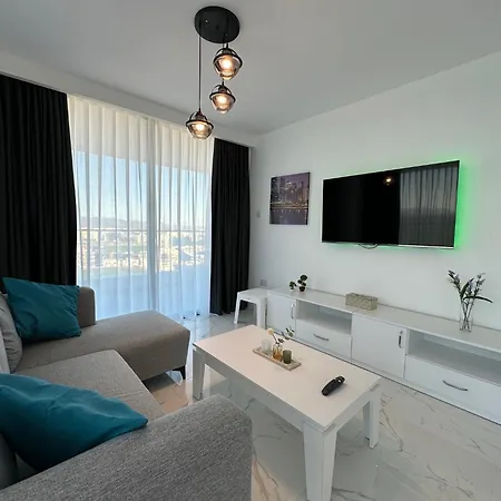 Grand Sapphire Deluxe Residance With Terrace C49 By Myguest Cyprus Appartement Agios Georgios (Famagusta)