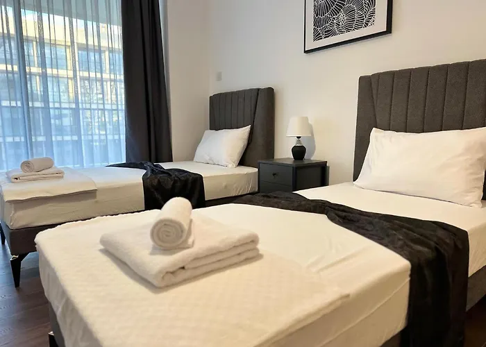 Apartmán Grand Sapphire Deluxe Residance With Terrace C49 By Myguest Cyprus Agios Georgios (Famagusta)