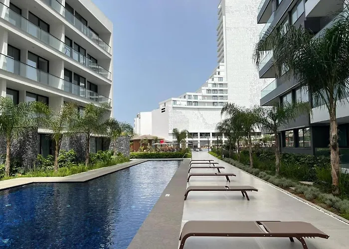 Grand Sapphire Deluxe Residance With Terrace C49 By Myguest Cyprus Apartament *